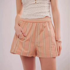 Women's Striped Casual Shorts - 808Lush