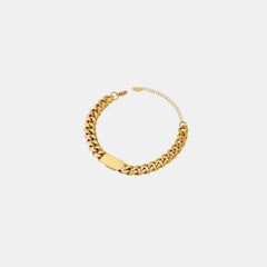 18K Gold-Plated Titanium Steel Bracelet - 808Lush