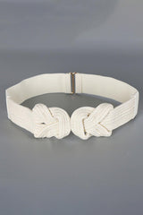 PU Leather Wide Elastic Belt - 808Lush