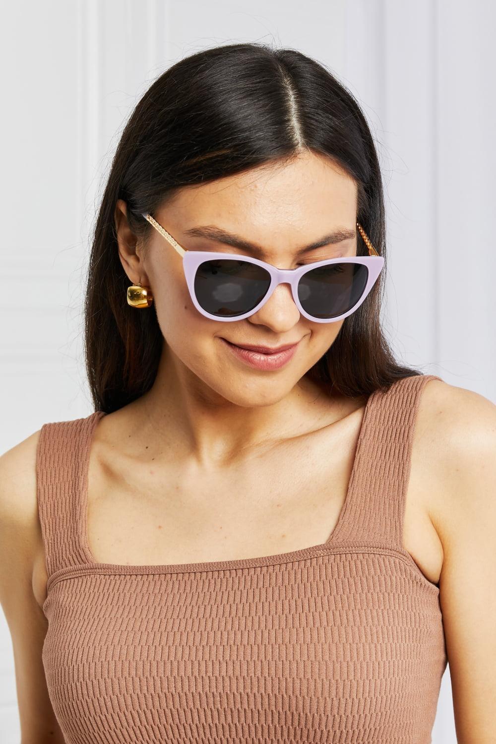 Cat-Eye Acetate Frame Sunglasses - 808Lush