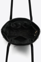 PU Leather Tote Bag - 808Lush