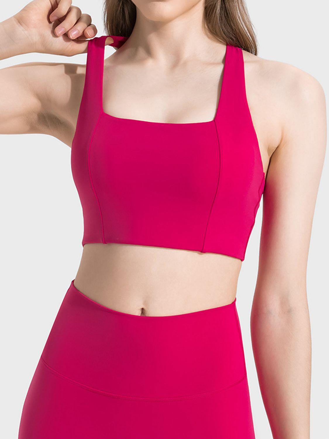 Scoop Neck Sports Bra - 808Lush