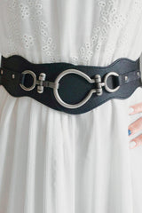 PU Leather Zinc Alloy Buckle Belt - 808Lush