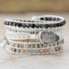 Natural Stone Layered Bracelet - 808Lush