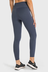 High Waist Ankle-Length Yoga Leggings - 808Lush