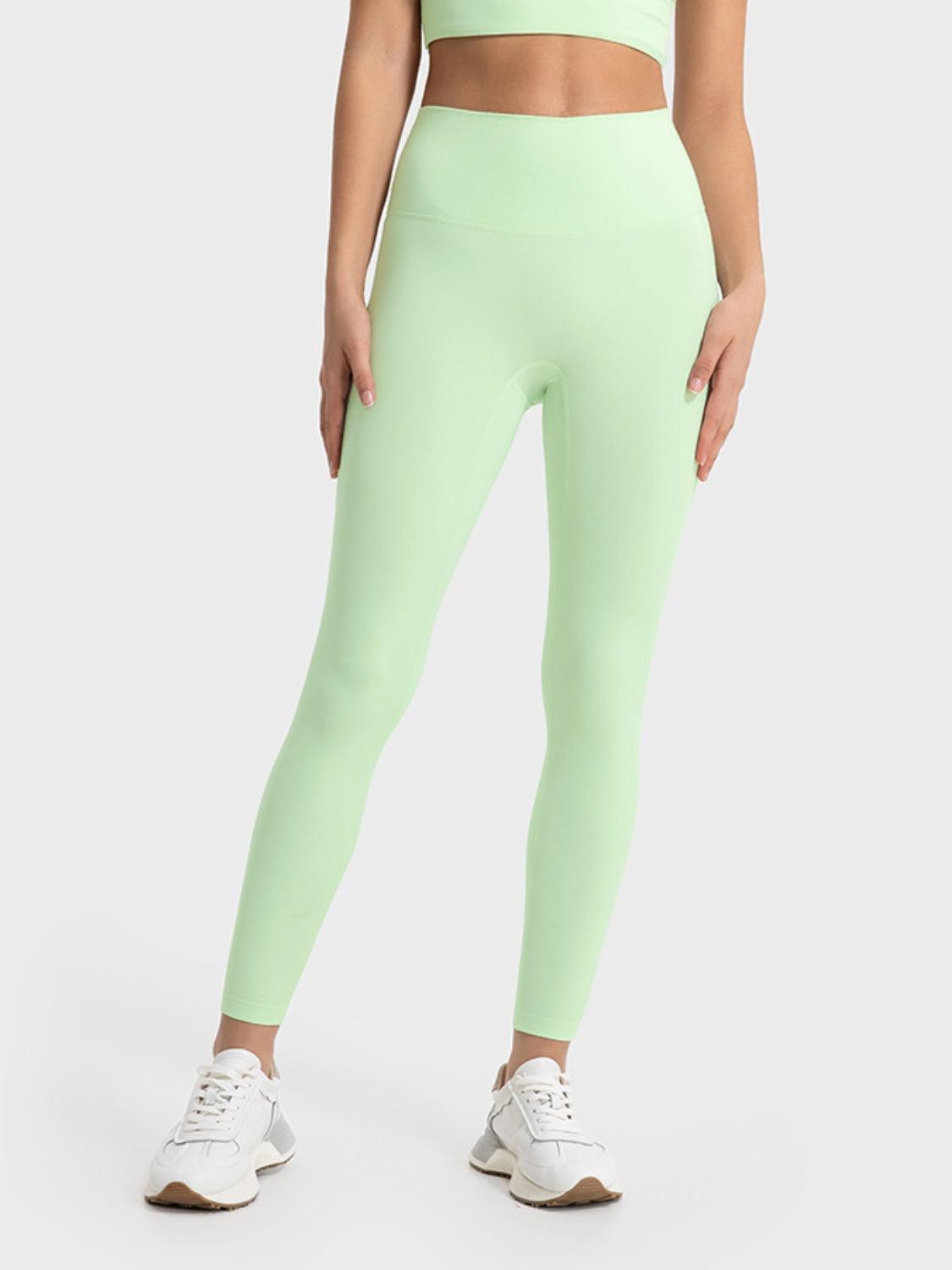 Wide Waistband Sports Leggings - 808Lush