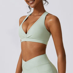 Wide Strap Active Bra - 808Lush