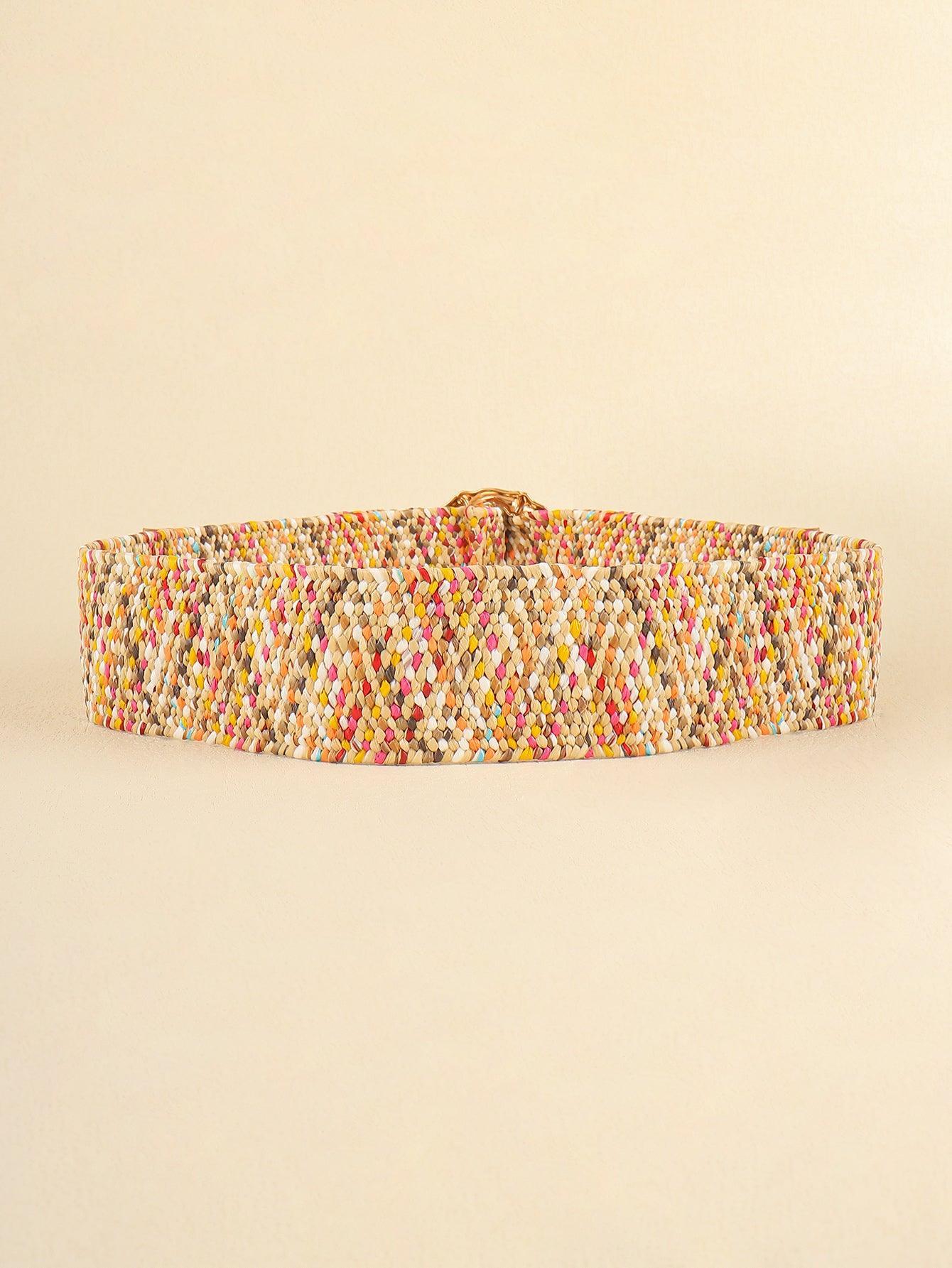 Multicolored Wide Belt - 808Lush