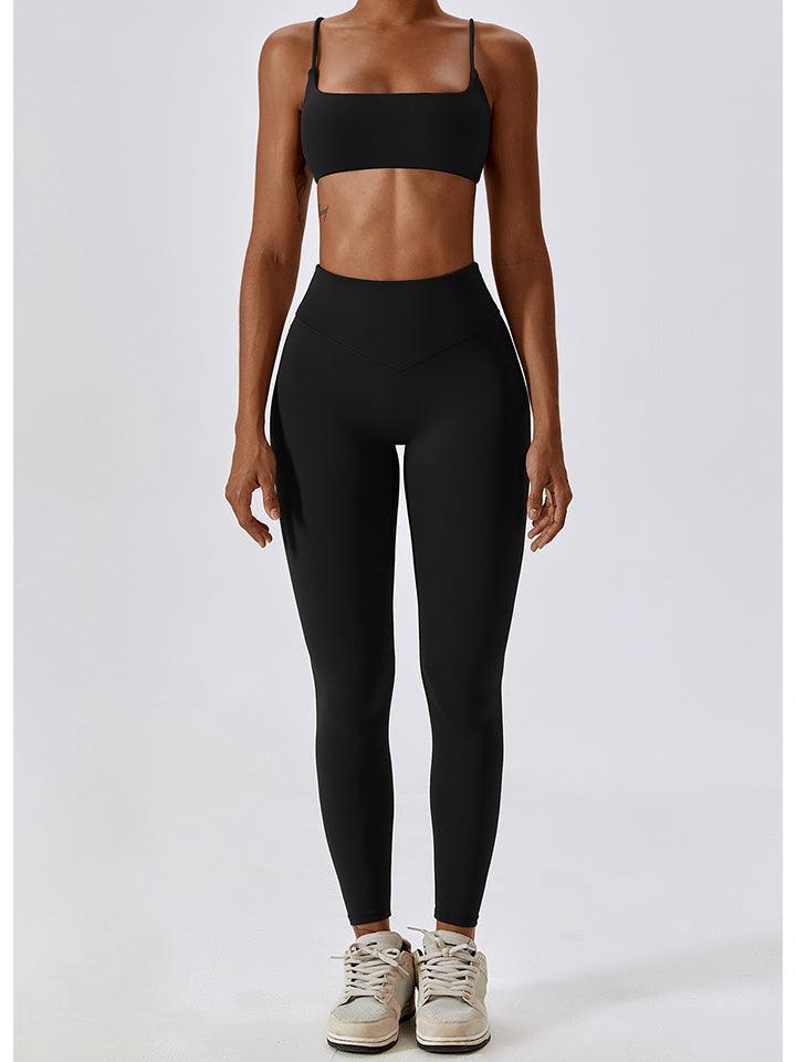 Wide Waistband Sports Pants - 808Lush