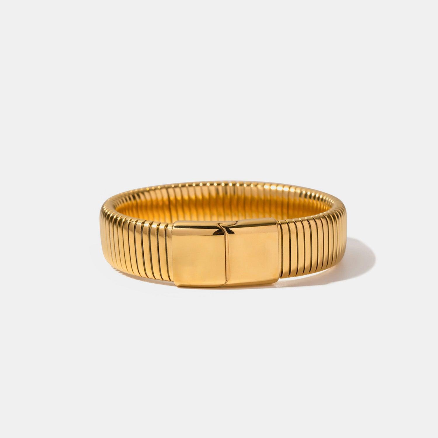 18K Gold-Plated Stainless Steel Bracelet - 808Lush