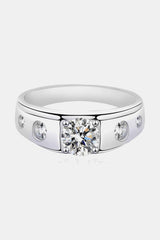 1 Carat Moissanite 925 Sterling Silver Ring - 808Lush