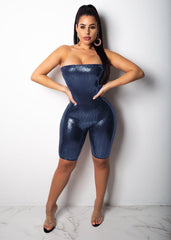 Sexy Bandeau Backless Nightclub Romper - 808Lush