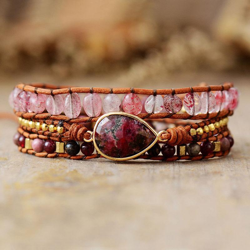 Natural Stone Layered Bracelet - 808Lush