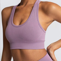 Breathable Yoga Running Shockproof Push up Sports Bra