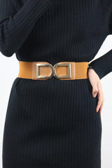 Double D Buckle PU Belt - 808Lush