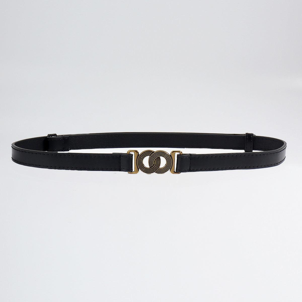 Alloy Buckle PU Belt - 808Lush