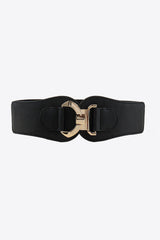 Alloy Buckle Elastic Belt - 808Lush