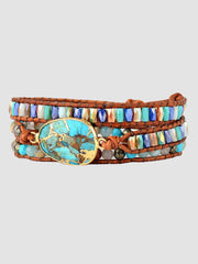 Triple-Layer Natural Stone Bracelet - 808Lush