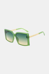 Polycarbonate Frame Square Sunglasses - 808Lush