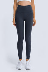 High Rise Ankle Length Yoga Leggings - 808Lush