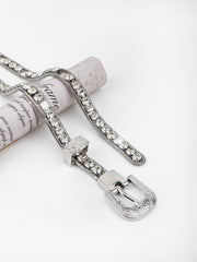 Rhinestone Metal Belt - 808Lush