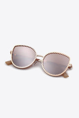 Full Rim Metal Frame Sunglasses - 808Lush