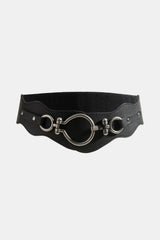 PU Leather Zinc Alloy Buckle Belt - 808Lush