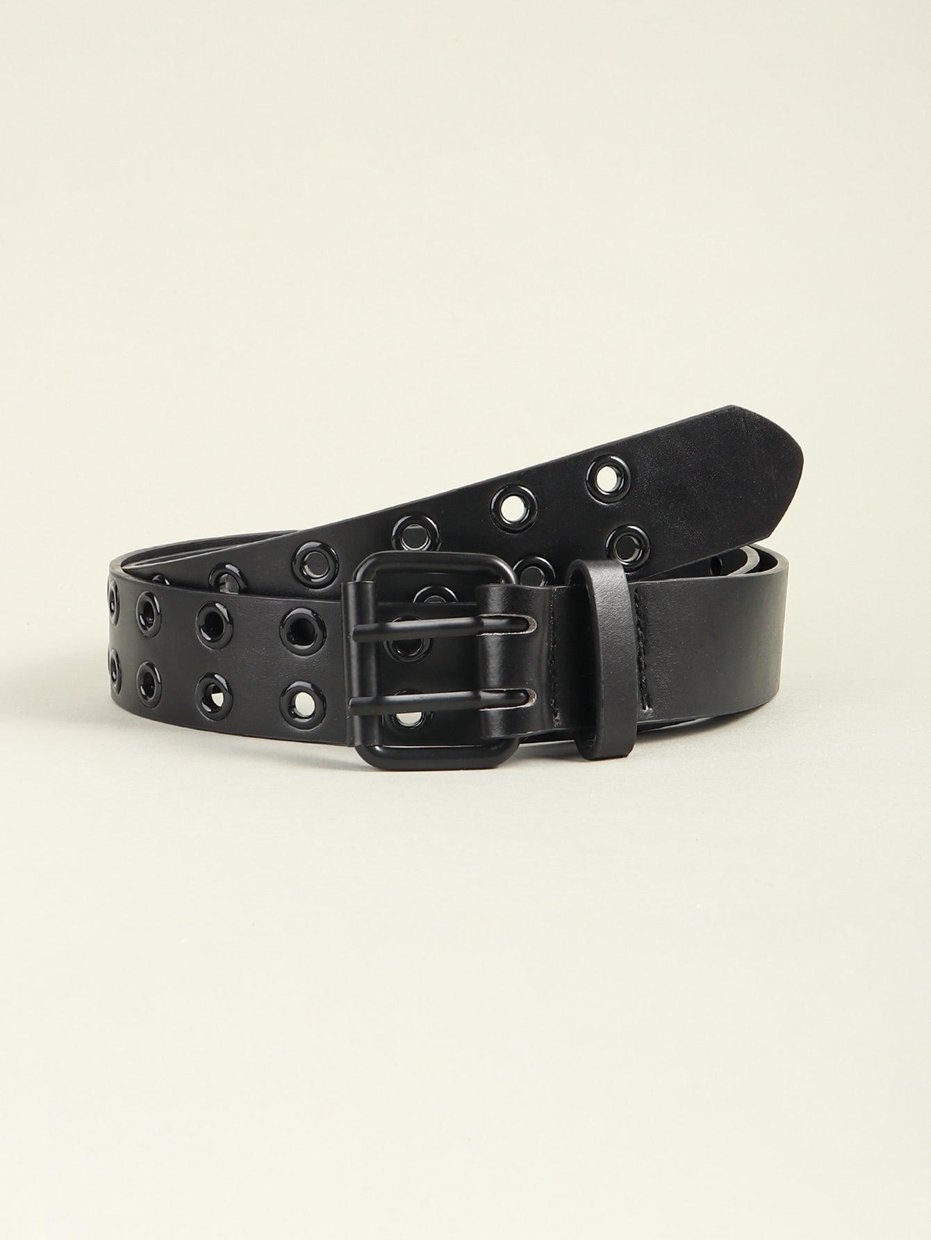 Grommet PU Leather Belt - 808Lush