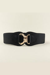 Alloy Buckle Elastic Belt - 808Lush