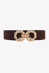 Zinc Alloy Buckle Elastic Belt - 808Lush