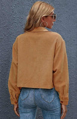 Autumn And Winter Fashion Corduroy Shirt Coat - 808Lush