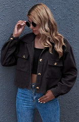 Autumn And Winter Fashion Corduroy Shirt Coat - 808Lush