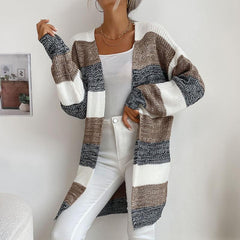 Women's Long Buttonless Sweater