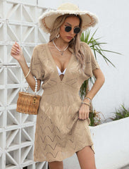 Women Beach Blouse Sexy Cover Up