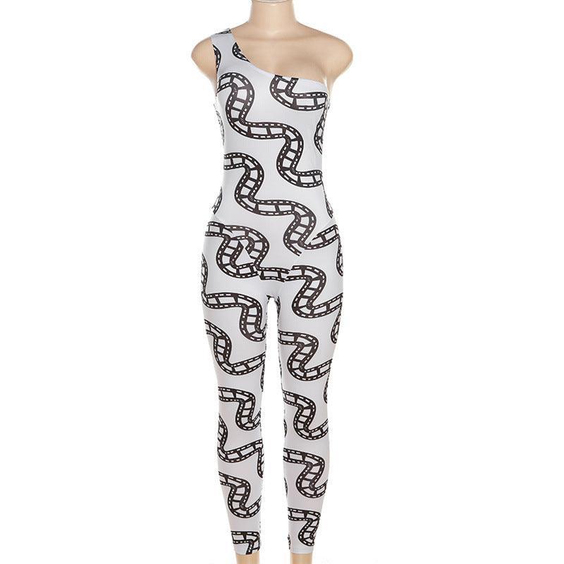 Sexy Printed Jumpsuit - 808Lush