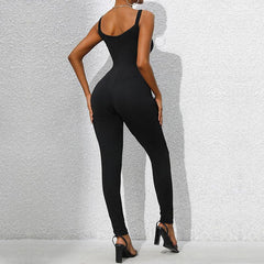 Sexy Black Jumpsuit - 808Lush