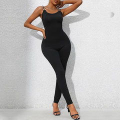 Sexy Black Jumpsuit - 808Lush