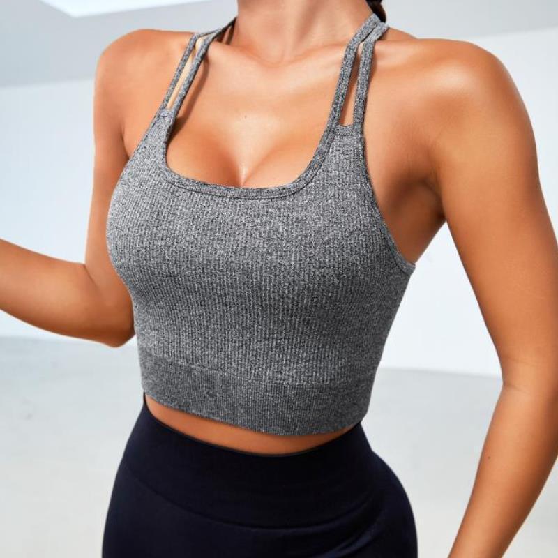 Sports Bra Push up Back Slim-Fitting High Elastic Yoga Bra