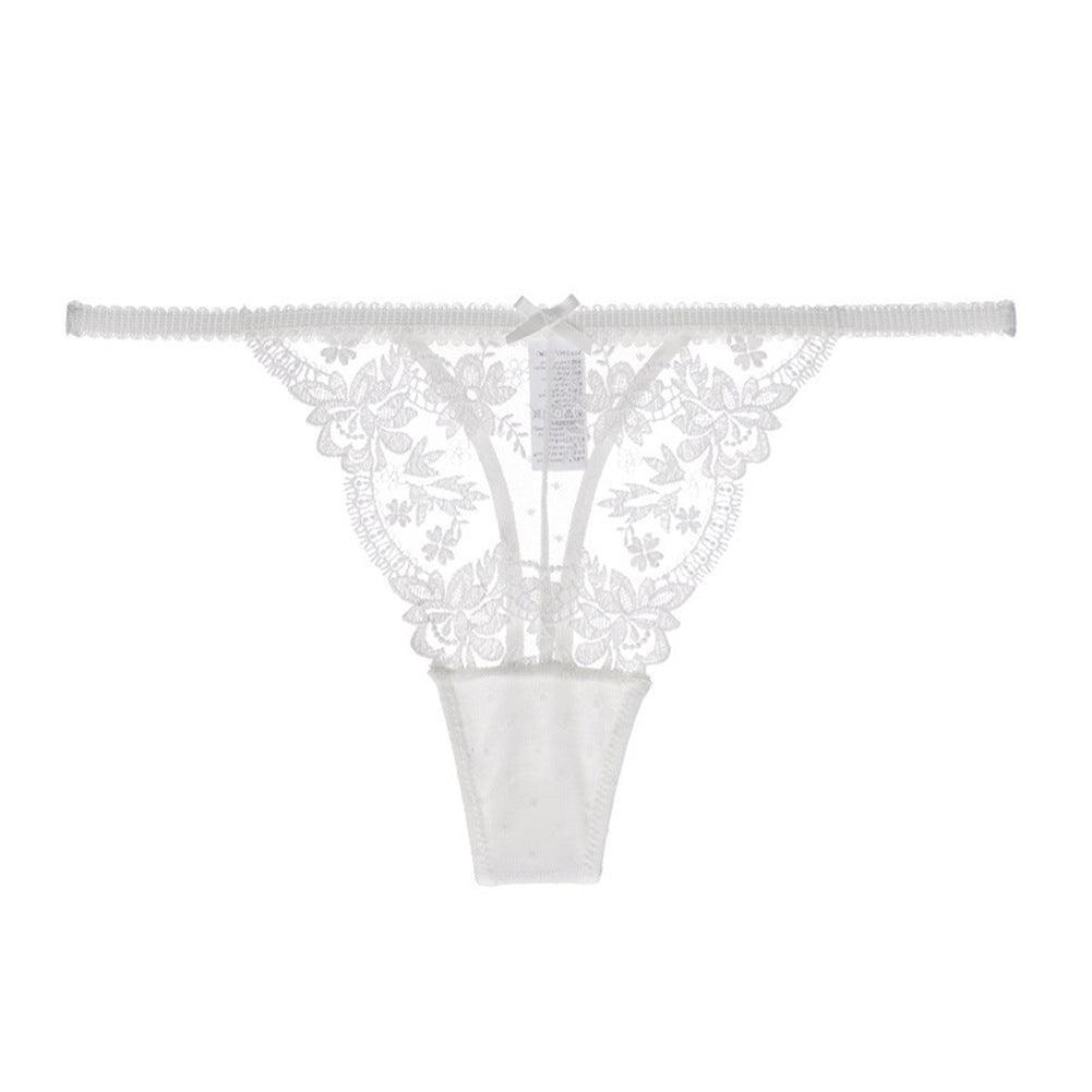 Sexy Thong Lace Underwear Women Black Panty - 808Lush