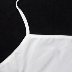 Sleeveless Halter Thin Strap Bandeau Slim Fit  Dress