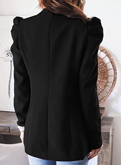 Women Long Sleeve Collared Blazer - 808Lush