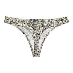 Leopard Print Seamless T Back Ladies Low Waist Sexy Panty - 808Lush