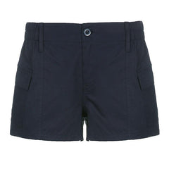 Low Waist Workwear Casual Shorts - 808Lush