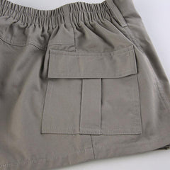 Low Waist Workwear Casual Shorts - 808Lush