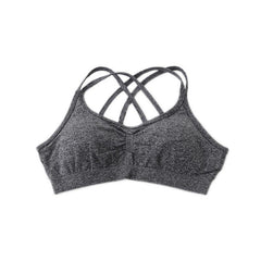 Workout Vest Sports Double Shoulder Strap Yoga Bra