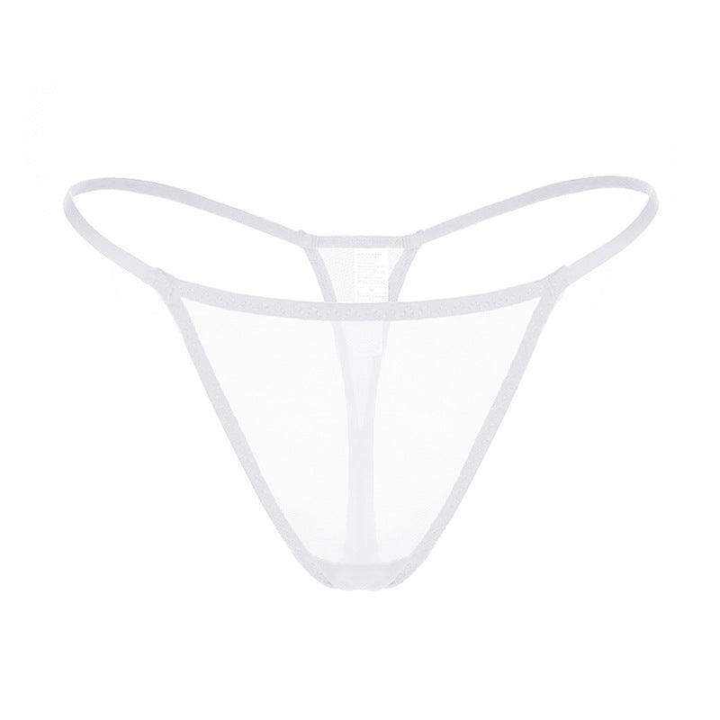 Sexy Mesh Sheer See Through T Shaped Panties - 808Lush