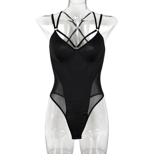 Elastic Bottoming Sexy women bodysuit - 808Lush