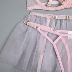 Three Piece Set Princess Skirt Sexy Lingerie