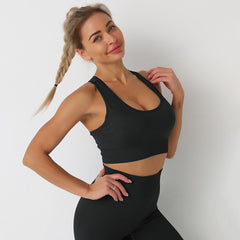 Breathable Yoga Running Shockproof Push up Sports Bra