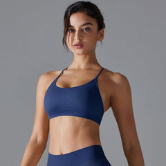 Yoga Bra Quick Drying Tight Sling Cross Back Sports Bra